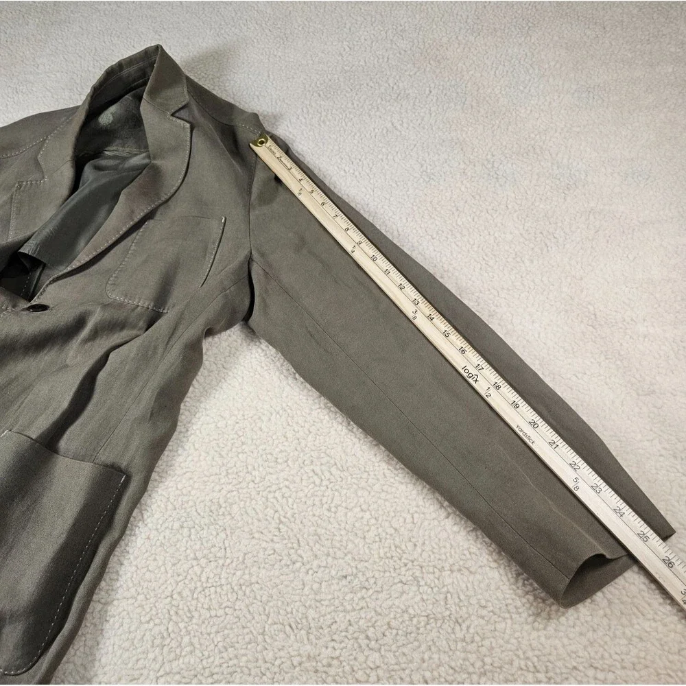 Tommy Bahama Island Life Sport Coat Mens L Brown‎ Linen Cotton Blazer Jacket